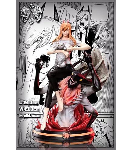 Amazon.co.jp: Yestic チェンソーマン パワー 1/5スケール 塗装済み